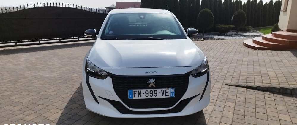 Peugeot 208 cena 43900 przebieg: 53000, rok produkcji 2019 z Dęblin małe 56